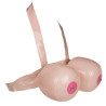 Generique Set de 2 Poitrines Gonflables INFLATABLE BOOBS